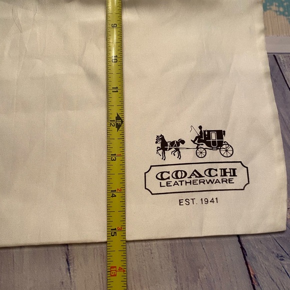 Coach Ivory Drawstring Bag - Picture 6 of 6